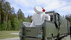 Боевой лазерный комплекс Пересвет в боевом положении. Архивное фото Боевой лазерный комплекс Пересвет в боевом положении. Архивное фото