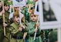 Участники акции Бессмертный полк, проходящего в рамках детского парада Победы Дорогами памяти в Иванове. 8 мая 2018 года Участники акции Бессмертный полк, проходящего в рамках детского парада Победы Дорогами памяти в Иванове. 8 мая 2018 года