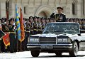 Временно исполняющий обязанности министра обороны РФ Сергей Шойгу на военном параде, посвященном 73-й годовщине Победы в Великой Отечественной войне 1941-1945 годов Временно исполняющий обязанности министра обороны РФ Сергей Шойгу на военном параде, посвященном 73-й годовщине Победы в Великой Отечественной войне 1941-1945 годов
