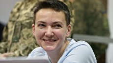 Надежда Савченко во время судебного заседания в Киеве. 14 мая 2018 Надежда Савченко во время судебного заседания в Киеве. 14 мая 2018