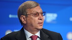Председатель совета директоров АФК Система Владимир Евтушенков на Петербургском международном экономическом форуме. Архивное фото Председатель совета директоров АФК Система Владимир Евтушенков на Петербургском международном экономическом форуме. Архивное фото
