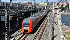 Электропоезд Ласточка Московском центральном кольце Электропоезд Ласточка Московском центральном кольце