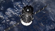 Корабль Союз МС-09 c членами экипажа МКС-56/57 Корабль Союз МС-09 c членами экипажа МКС-56/57
