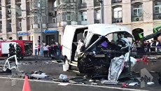 ДТП на Кутузовском проспекте, Москва. 21 июня 2018 ДТП на Кутузовском проспекте, Москва. 21 июня 2018