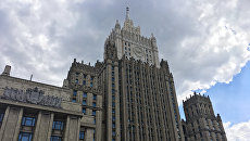 Здание МИД РФ. Архивное фото Здание МИД РФ. Архивное фото