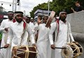 Участники на открытии павильона Мажлис Катар на Пушкинской набережной в Центральном парке культуры и отдыха имени Горького в Москве Участники на открытии павильона Мажлис Катар на Пушкинской набережной в Центральном парке культуры и отдыха имени Горького в Москве