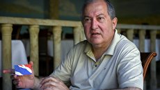 Президент Армении Армен Саркисян. Архивное фото Президент Армении Армен Саркисян. Архивное фото