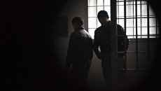 Заключенные в исправительной колонии. Архивное фото Заключенные в исправительной колонии. Архивное фото