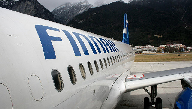 Ð¡Ð°Ð¼Ð¾Ð»ÐµÑ Ð°Ð²Ð¸Ð°ÐºÐ¾Ð¼Ð¿Ð°Ð½Ð¸Ð¸ Finnair. ÐÑÑивное ÑоÑо