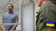Руководитель портала РИА Новости Украина Кирилл Вышинский в зале апелляционного суда Херсонской области Украины. Архивное фото Руководитель портала РИА Новости Украина Кирилл Вышинский в зале апелляционного суда Херсонской области Украины. Архивное фото