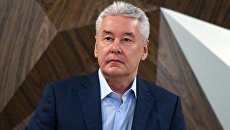 Кандидат в мэры Москвы Сергей Собянин во время Круглого стола в предвыборном штабе на улице Покровка. 8 августа 2018 Кандидат в мэры Москвы Сергей Собянин во время Круглого стола в предвыборном штабе на улице Покровка. 8 августа 2018