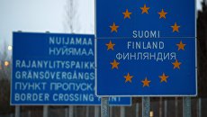 Граница России и Финляндии в районе пункта пропуска Нуйамаа. Архивное фото Граница России и Финляндии в районе пункта пропуска Нуйамаа. Архивное фото