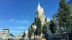 Здание МИД РФ. Архивное фото Здание МИД РФ. Архивное фото