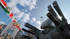 Зенитный ракетно-пушечный комплекс Панцирь-МЕ на форуме Армия-2018. Архивное фото Зенитный ракетно-пушечный комплекс Панцирь-МЕ на форуме Армия-2018. Архивное фото