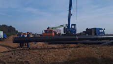 Авария на газопроводе в Курской области Авария на газопроводе в Курской области