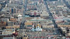 Вид города Читы с воздуха Вид города Читы с воздуха