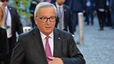 Председатель Европейской комиссии Жан-Клод Юнкер перед началом неформального саммита глав стран-членов ЕС в Зальцбурге. 20 сентября 2018 Председатель Европейской комиссии Жан-Клод Юнкер перед началом неформального саммита глав стран-членов ЕС в Зальцбурге. 20 сентября 2018
