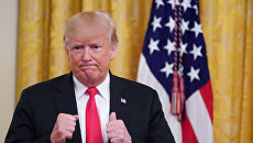 Президент США Дональд Трамп в Белом доме в Вашингтоне Президент США Дональд Трамп в Белом доме в Вашингтоне