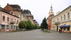 Город Берегово, архивное фото Город Берегово, архивное фото