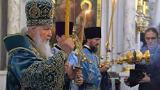 Патриарх Московский и всея Руси Кирилл. Архивное фото Патриарх Московский и всея Руси Кирилл. Архивное фото