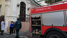Пожар на территории роддома в Ростове-на-Дону. 25 октября 2018 Пожар на территории роддома в Ростове-на-Дону. 25 октября 2018
