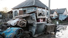 Последствия наводнения в станице Кабардинская. 28 октября 2018 Последствия наводнения в станице Кабардинская. 28 октября 2018