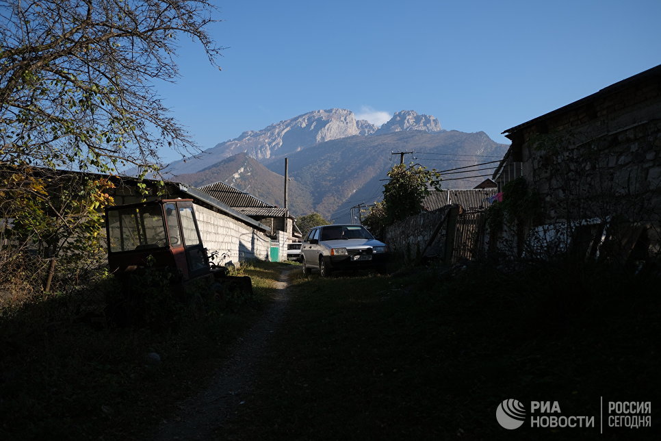 Одна из улиц села Балта.