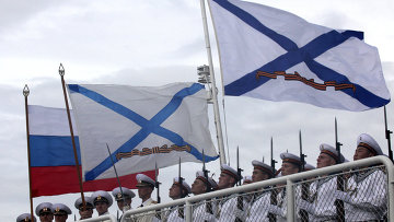 Празднование Дня Военно-морского флота. Архивное фото