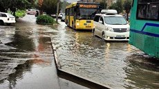 Владивосток после тайфуна Санба Владивосток после тайфуна Санба