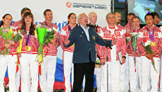 Встреча сборной России с XIV Паралимпийский летних игр 2012 Встреча сборной России с XIV Паралимпийский летних игр 2012