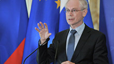 Председатель Европейского Совета Херман Ван Ромпей. Архив Председатель Европейского Совета Херман Ван Ромпей. Архив