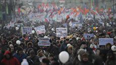 Митинг и шествие За честные выборы в Москве Митинг и шествие За честные выборы в Москве
