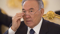 Президент Казахстана Нурсултан Назарбаев, архивное фото Президент Казахстана Нурсултан Назарбаев, архивное фото