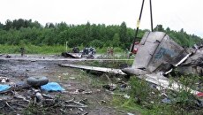 В районе карельского поселка Бесовец, на автомобильную трассу, упал пассажирский самолет ТУ-134 В районе карельского поселка Бесовец, на автомобильную трассу, упал пассажирский самолет ТУ-134
