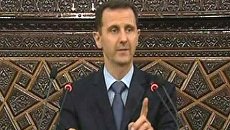 Башар Асад призвал сирийцев противостоять большому заговору Башар Асад призвал сирийцев противостоять большому заговору