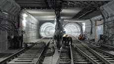 Строительные работы в метро Строительные работы в метро