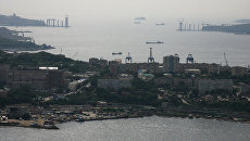 Строительство объектов на остров Русский в рамках подготовки к саммиту АТЭС-2012 Строительство объектов на остров Русский в рамках подготовки к саммиту АТЭС-2012