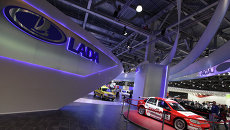 Стенд марки автомобилей Lada, производимых ОАО АвтоВАЗ Стенд марки автомобилей Lada, производимых ОАО АвтоВАЗ