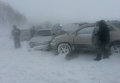 Снегопад в Новосибирской области парализовал движение на трассах Снегопад в Новосибирской области парализовал движение на трассах