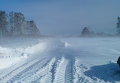 Снежные заторы на трассах в Новосибирской области Снежные заторы на трассах в Новосибирской области