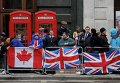 Жители Великобритании на церемонии прощания с Маргарет Тэтчер Жители Великобритании на церемонии прощания с Маргарет Тэтчер