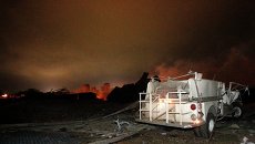 Последствия взрыва на заводе удобрений в Техасе Последствия взрыва на заводе удобрений в Техасе