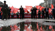 Шествие и митинг КПРФ в Москве Шествие и митинг КПРФ в Москве