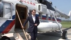 Полеты государственной важности: Путин и Медведев на вертолетах Полеты государственной важности: Путин и Медведев на вертолетах