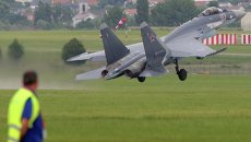 Су-35 на авиасалоне в Ле Бурже Су-35 на авиасалоне в Ле Бурже