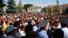 Акция протеста против мигрантов в г. Пугачеве, архивное фото Акция протеста против мигрантов в г. Пугачеве, архивное фото
