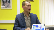 Кандидат в мэры Москвы Михаил Дегтярев в предвыборном штабе. Архивное фото Кандидат в мэры Москвы Михаил Дегтярев в предвыборном штабе. Архивное фото