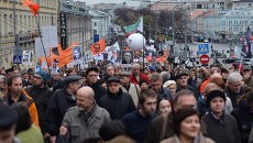 Марш оппозиции в поддержку политзаключенных, фото с места события Марш оппозиции в поддержку политзаключенных, фото с места события