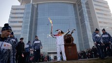 Эстафета Олимпийского огня. Владивосток. Первый день Эстафета Олимпийского огня. Владивосток. Первый день