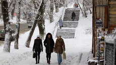 Горожане на улице Томска Горожане на улице Томска